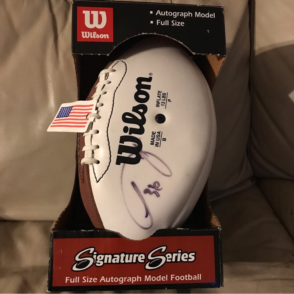 Leroy Butler #36 (Green Bay Packers) Signed Football